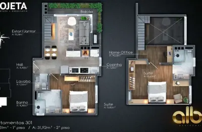 Apartamento com 2 quartos à venda na dona francisca, 655, carniel, gramado, 81 m2 por r$ 989.381