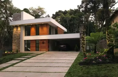 Casa em condomínio fechado com 3 quartos à venda na das caneleiras, 265, reserva da serra, canela, 249 m2 por r$ 3.600.000