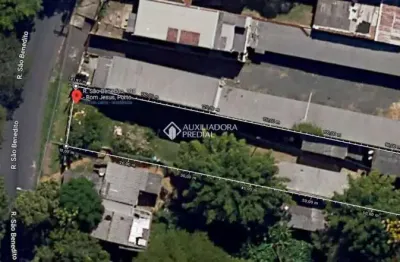 Terreno em condomínio fechado à venda na rua são benedito, 138, bom jesus, porto alegre, 590 m2 por r$ 450.000