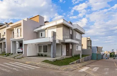 Casa em condomínio fechado com 3 quartos à venda na rua tancredo neves, 990, jansen, gravataí, 140 m2 por r$ 898.000