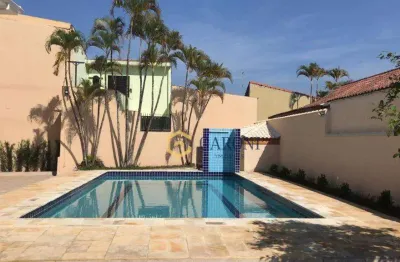Sobrado com 4 dormitórios à venda, 500 m² - solemar - praia grande/sp