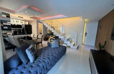 Apartamento duplex com 2 dormitórios à venda, 77 m² por r$ 1.700.000,00 - alto de pinheiros - são paulo/sp