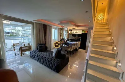 Apartamento duplex com 2 dormitórios à venda, 77 m² por r$ 1.700.000,00 - alto de pinheiros - são paulo/sp