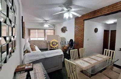 Apartamento com 2 dormitórios à venda, 129 m² por r$ 650.000,00 - aparecida - santos/sp
