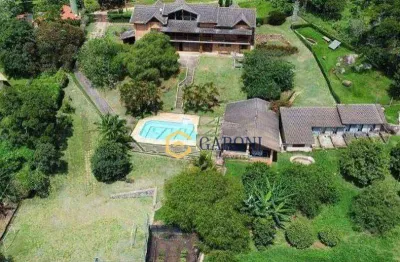 Chácara com 5 dormitórios à venda, 4760 m² - parque valinhos - valinhos/sp