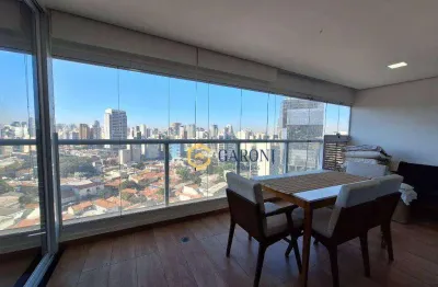 Apartamento com 57m² um quarto, uma vaga em condomínio alto padrão em pinheiros sp