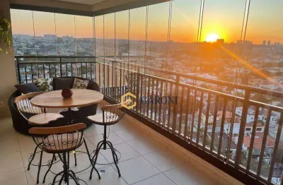 Apartamento 3 quartos, sendo 1 suíte à venda, 128 m² por r$ 1.700.000 - jardim são caetano - são caetano do sul/sp