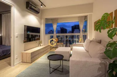Apartamento com 1 quarto, 39 m² - venda ou aluga - pinheiros - são paulo/sp