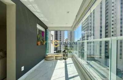 Apartamento para locação no condomínio audace, avenida imperatriz leopoldina com 1 suíte e 69 metros - vila leopoldina