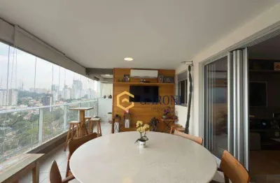 Apartamento com 3 suítes à venda, varanda gourmet, lazer completo, 121 m² - pinheiros - são paulo/sp