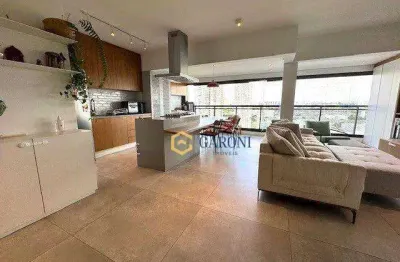 Apartamento de 87 m², com 2 dormitórios, sendo 1 suíte, lavabo e sala com varanda integrada. Vila Leopoldina - São Paulo/SP