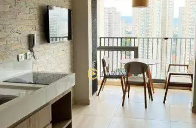 Apartamento com 1 dormitório para alugar, 34 m² por R$ 4.135,00/mês - Pompeia - São Paulo/SP