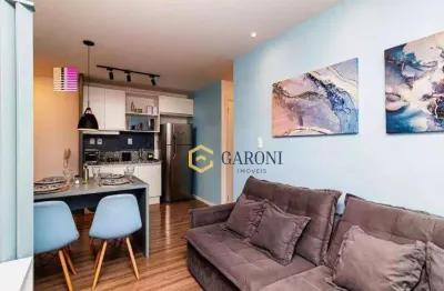 Apartamento mobiliado à venda – 45 m² | 2 dormitórios (1 suíte) – Excelente investimento!