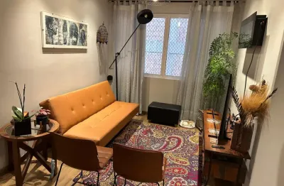 Apto semi-mobiliado para morar até mesmo para hospedagem airbnb. (renda certa)