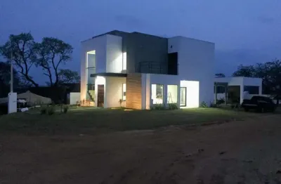 Maravilhosa casa a venda no condomínio riviera de santa cristina xiii - setor iate
