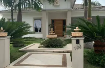 Casa de alto padrão com sauna e piscina à venda em tatuí - sp