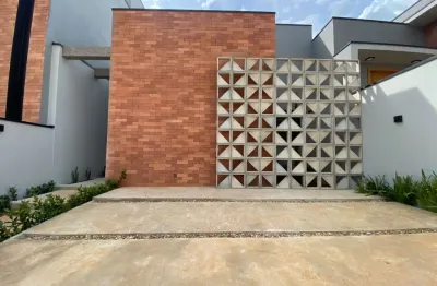 Casa moderna reserva dos ypês ii com 3 dormitórios e espaço gourmet em condomínio de lazer