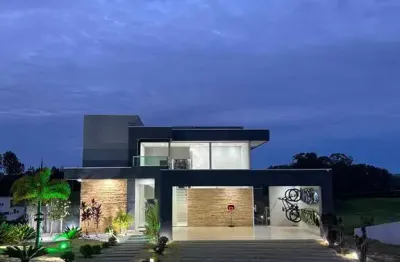 Casa de alto padrão à venda no riviera de santa cristina ii – porteira fechada