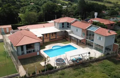 Chácara de alto padrão à venda, 5 suítes, r$ 2.650.000 - jardim santa adélia - boituva/sp