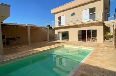 Casa mobiliada para locação no condomínio residencial solaris - boituva/sp