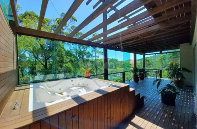 Casa em condomínio fechado com 2 quartos à venda na estrada geral da barra, 1160, ibiraquera, imbituba por r$ 3.500.000