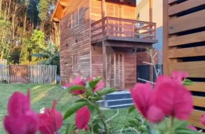 Casa em condomínio fechado com 1 quarto à venda na hortelã do campo, 1, ibiraquera, imbituba por r$ 430.000