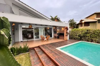 Casa em condomínio fechado com 3 quartos à venda na geral do ouvidor, 396, zona rural, garopaba por r$ 1.990.000