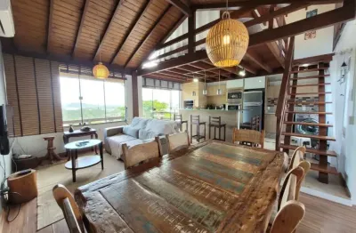 Casa em condomínio fechado com 3 quartos à venda na do morro, 3, capão, garopaba por r$ 1.280.000