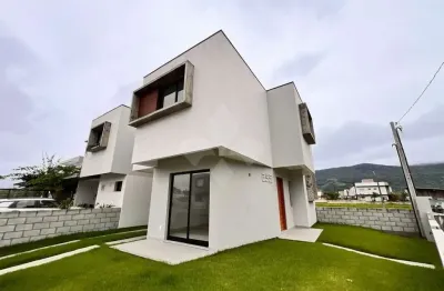 Casa em condomínio fechado com 3 quartos à venda na pedro miguel linhares, 20, areais da palhocinha, garopaba por r$ 697.000