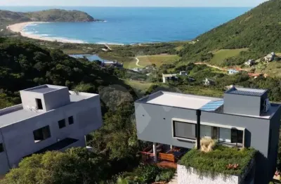 Casa em condomínio fechado com 3 quartos à venda na geral praia da silveira, 2000, praia da silveira, garopaba por r$ 4.100.000