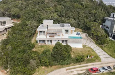 Casa em condomínio fechado com 5 quartos à venda na geral da silveira, 1540, praia da silveira, garopaba por r$ 6.600.000