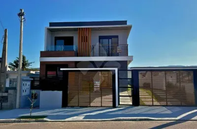 Casa em condomínio fechado com 3 quartos à venda na enéas faraco guimarães, 10, centro, garopaba por r$ 1.110.000