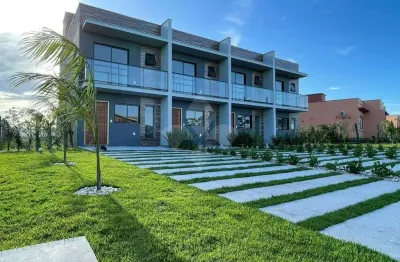 Casa em condomínio fechado com 2 quartos à venda na vereador venicio luiz borges, 2, alto arroio, imbituba por r$ 445.627
