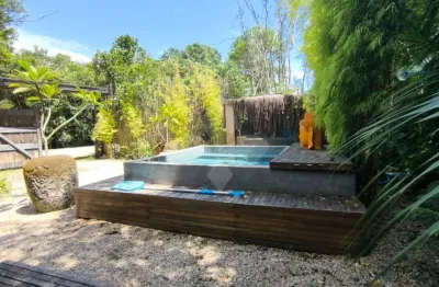 Casa em condomínio fechado com 1 quarto à venda na grp, 396, grama, garopaba por r$ 970.000
