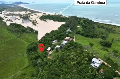 Terreno em condomínio fechado à venda na dunas da faisca, praia da gamboa, garopaba por r$ 320.000