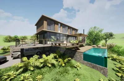 Casa em condomínio fechado com 4 quartos à venda na geral da silveira, 4, praia da silveira, garopaba por r$ 2.890.000