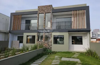 Casa em condomínio fechado com 3 quartos à venda na limpa, 1, zona rural, garopaba por r$ 680.000