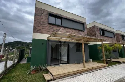 Casa em condomínio fechado com 3 quartos à venda na servidão dos coqueiros, 100, encantada, garopaba por r$ 800.000