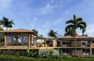 Casa em condomínio fechado com 4 quartos à venda na rio grande do sul, 30, praia da silveira, garopaba por r$ 4.246.000