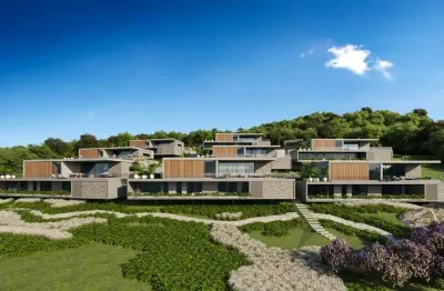 Casa em condomínio fechado com 4 quartos à venda na bela vista, 1, centro, garopaba por r$ 9.600.000