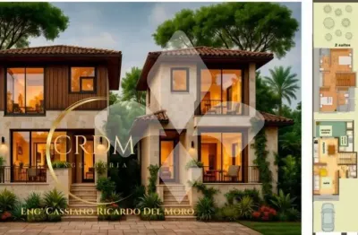 Casa em condomínio fechado com 2 quartos à venda na a do lot. dos anjos, 3, areais da palhocinha, garopaba por r$ 860.000