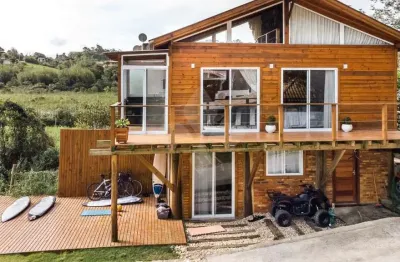 Casa em condomínio fechado com 1 quarto à venda na poncianos, 203, praia do rosa, imbituba por r$ 700.000