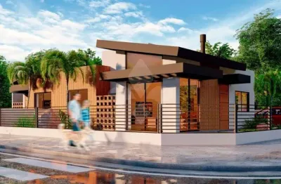 Casa com 2 quartos à venda na januario domingos ferreira, 2, ressacada, garopaba por r$ 600.000