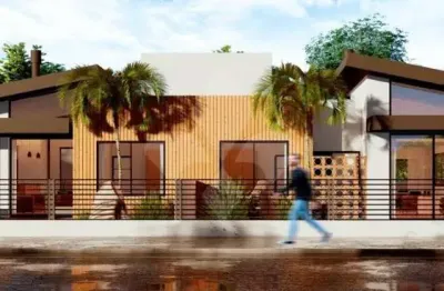 Casa com 2 quartos à venda na januario domingos ferreira, 1, ressacada, garopaba por r$ 620.000