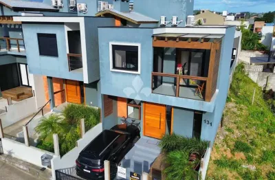 Casa em condomínio fechado com 3 quartos à venda na elsy sandrini nauck, 131, ambrósio, garopaba por r$ 1.090.000