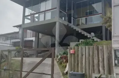 Casa em condomínio fechado com 2 quartos para alugar na ismael lobo, 1903, ambrósio, garopaba por r$ 5.000