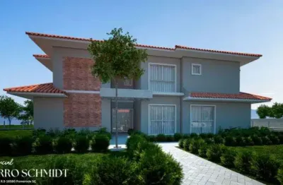 Casa em condomínio fechado com 3 quartos à venda no testo alto, pomerode , 117 m2 por r$ 796.902