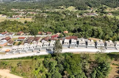 Casa em condomínio fechado com 2 quartos à venda no testo rega, pomerode , 49 m2 por r$ 363.694