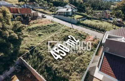 Terreno à venda no ribeirão areia, pomerode , 450 m2 por r$ 379.000