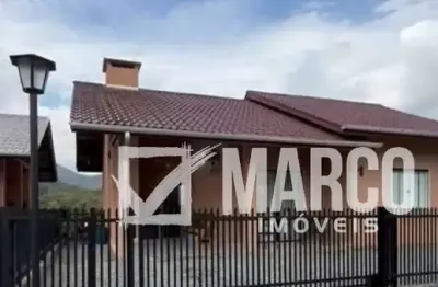 Casa em condomínio fechado com 2 quartos à venda no pomerode fundos, pomerode , 87 m2 por r$ 530.000